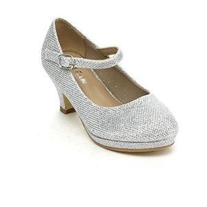 64K Girls Mary Jane Party Dress Shoes White NEW